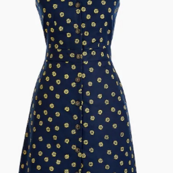 J.Crew Factory button-front dress - Picture 2 of 2